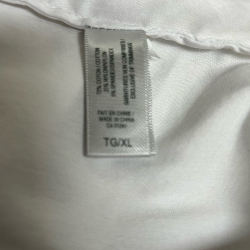 White Button-Up Shirt - Picture 5 of 6